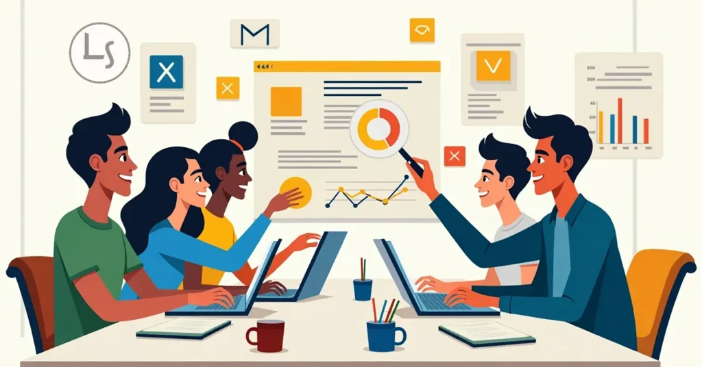 Команда настраивает SEO-продвижение сайта игрового клуба