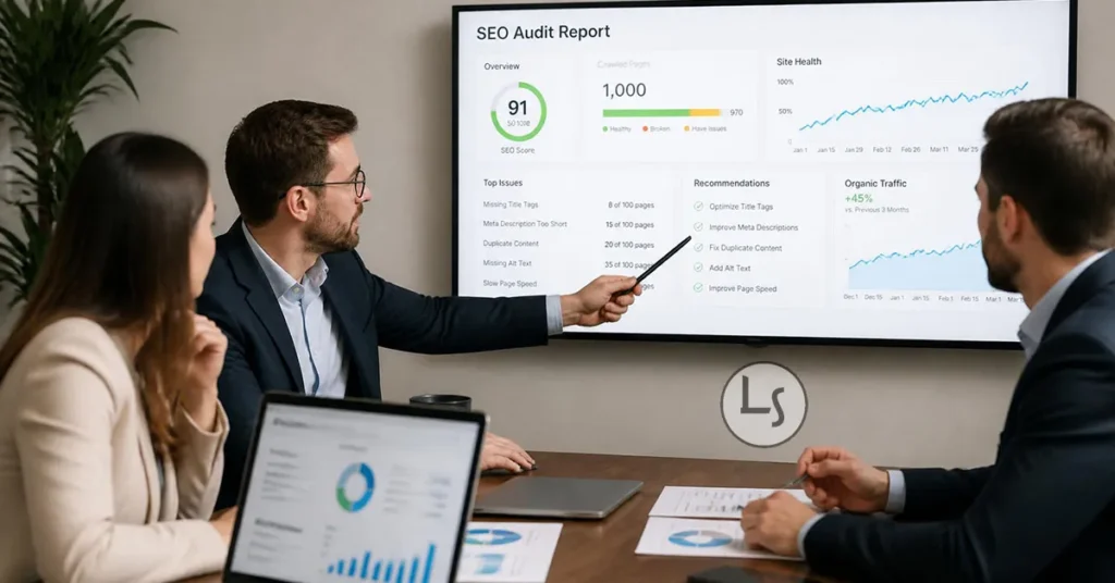 Подробный отчет с рекомендациями по SEO-оптимизации