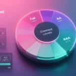 Онлайн проверка контрастности цветов WCAG - исправление ошибок PageSpeed